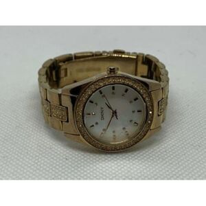 DNKY NY8399 Women's Watch Rose Gold Stainless Steel Bracelet Analog Quartz B93